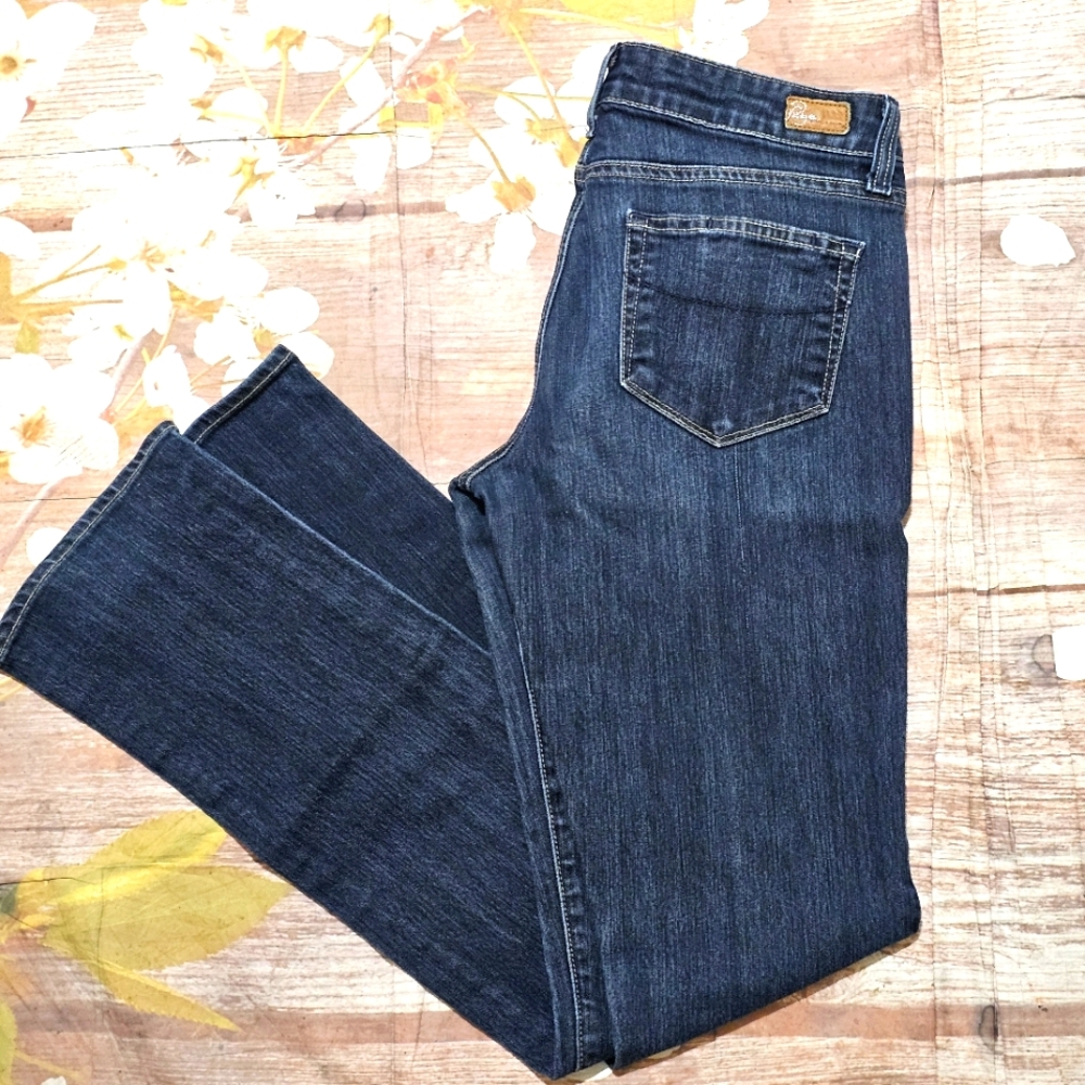 PAIGE skyline Classic Blue Denim Jeans Sz 28